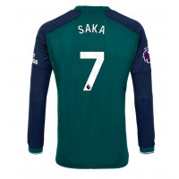 Arsenal Bukayo Saka #7 Replica Third Shirt 2023-24 Long Sleeve